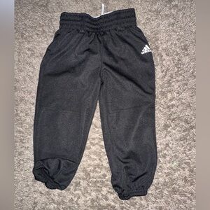 Adidas black boys baseball pants